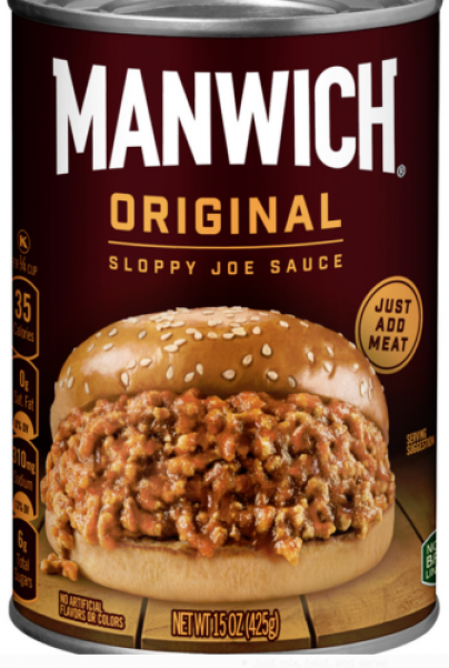 MANWICH 'Original' Sloppy Joe Sauce Flavor 425 gr